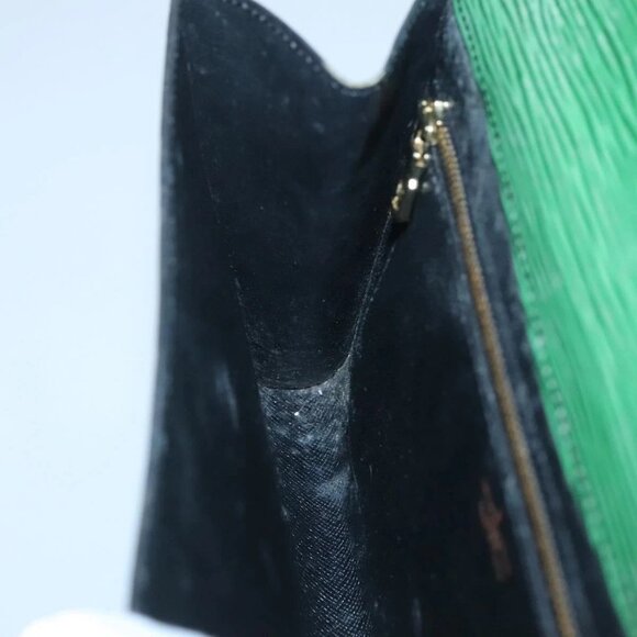 LOUIS VUITTON Epi Art Deco Clutch Bag Green M52634 LV Auth BA2685 - Picture 14 of 16